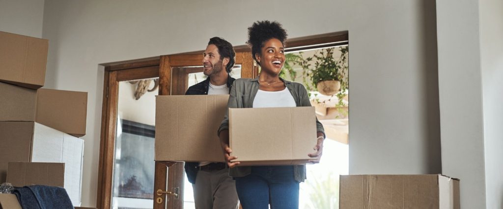 Couple moving into a larger family home with a company director mortgage